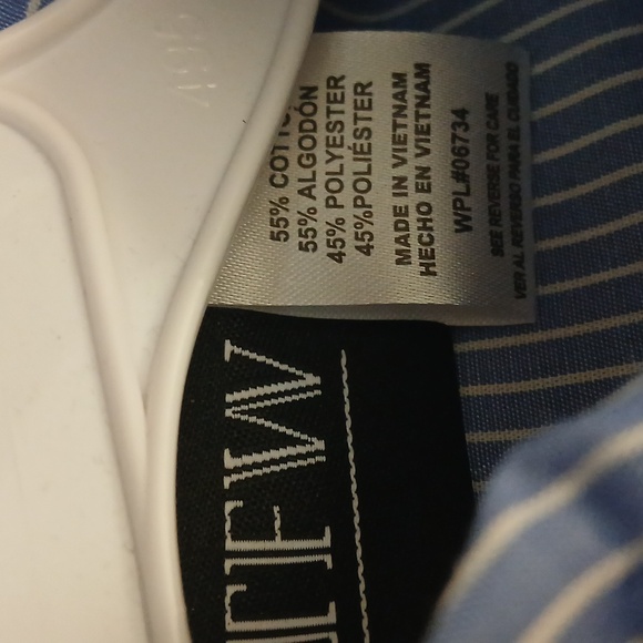 NWT Toddler Boy's Navy Blue Suit Set, Shirt, Pants, Vest, Tie, Size 18 months - Picture 6 of 9